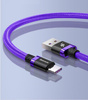 Baseus kabel USB Type-C Huawei Super Charge 40W 5A QC 3.0 1m fioletowy