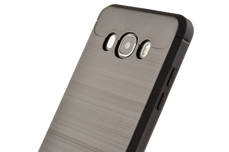 Wytrzymałe etui Back Case Carbon do SAMSUNG GALAXY J5 2016 J510 czarny