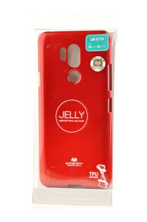 Etui Mercury Goospery Jelly Case do LG G7 Thinq czerwony