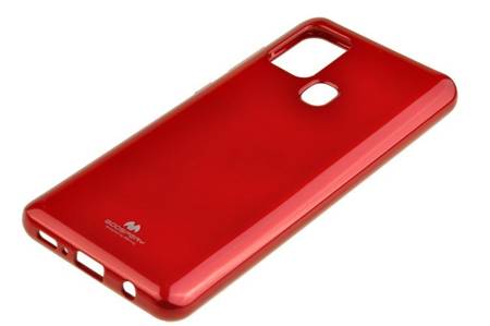 Etui Mercury Goospery Jelly Case do Samsung Galaxy A21s czerwony